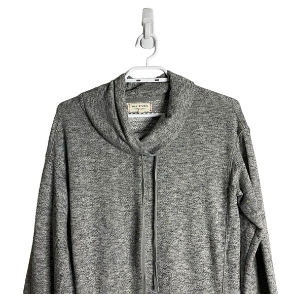 Max Studio Weekend Women's Gray Cowl Neck Sweater Dress - Picture 2 of 8